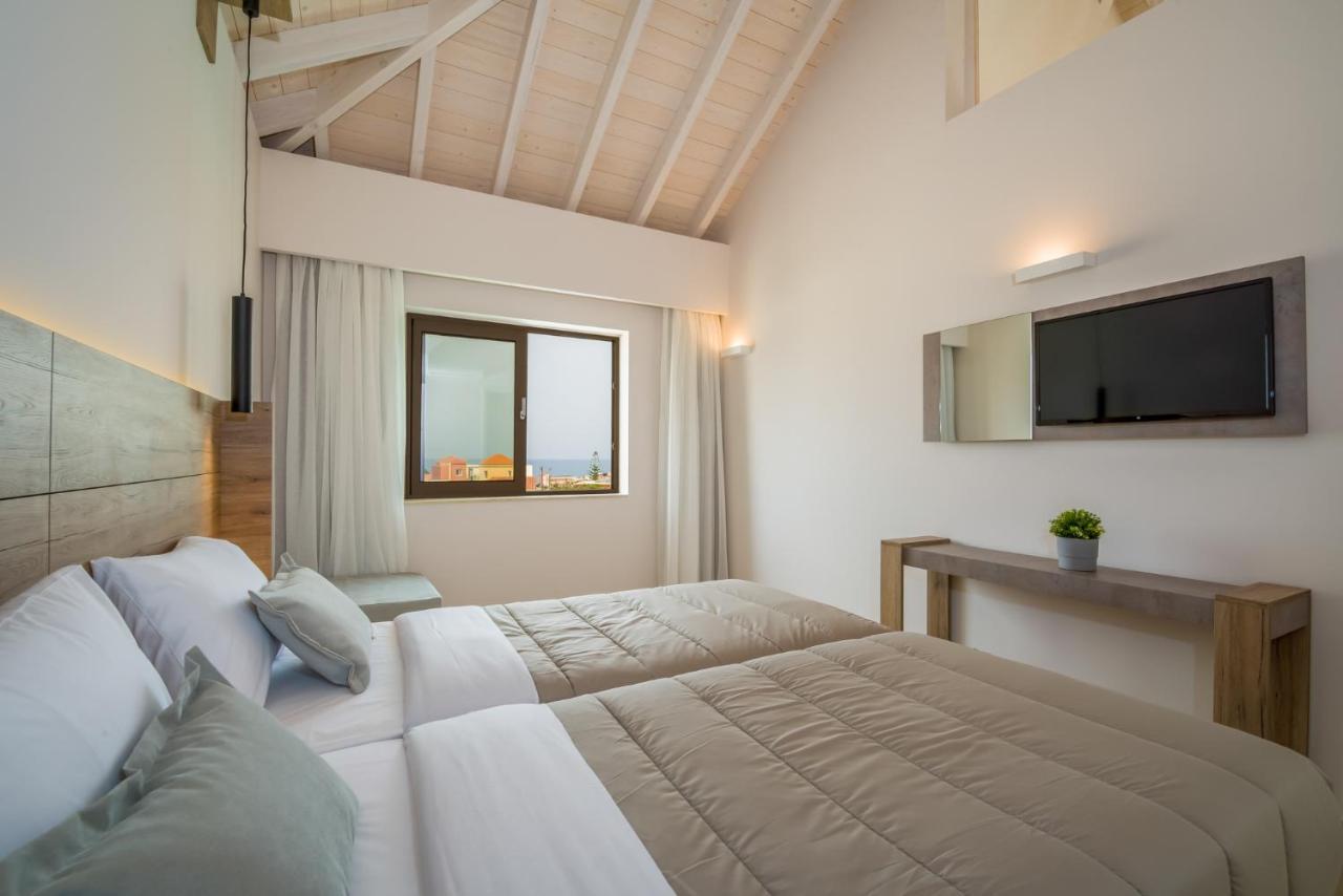 Stefan Village Hotel Agia Marina  Bagian luar foto