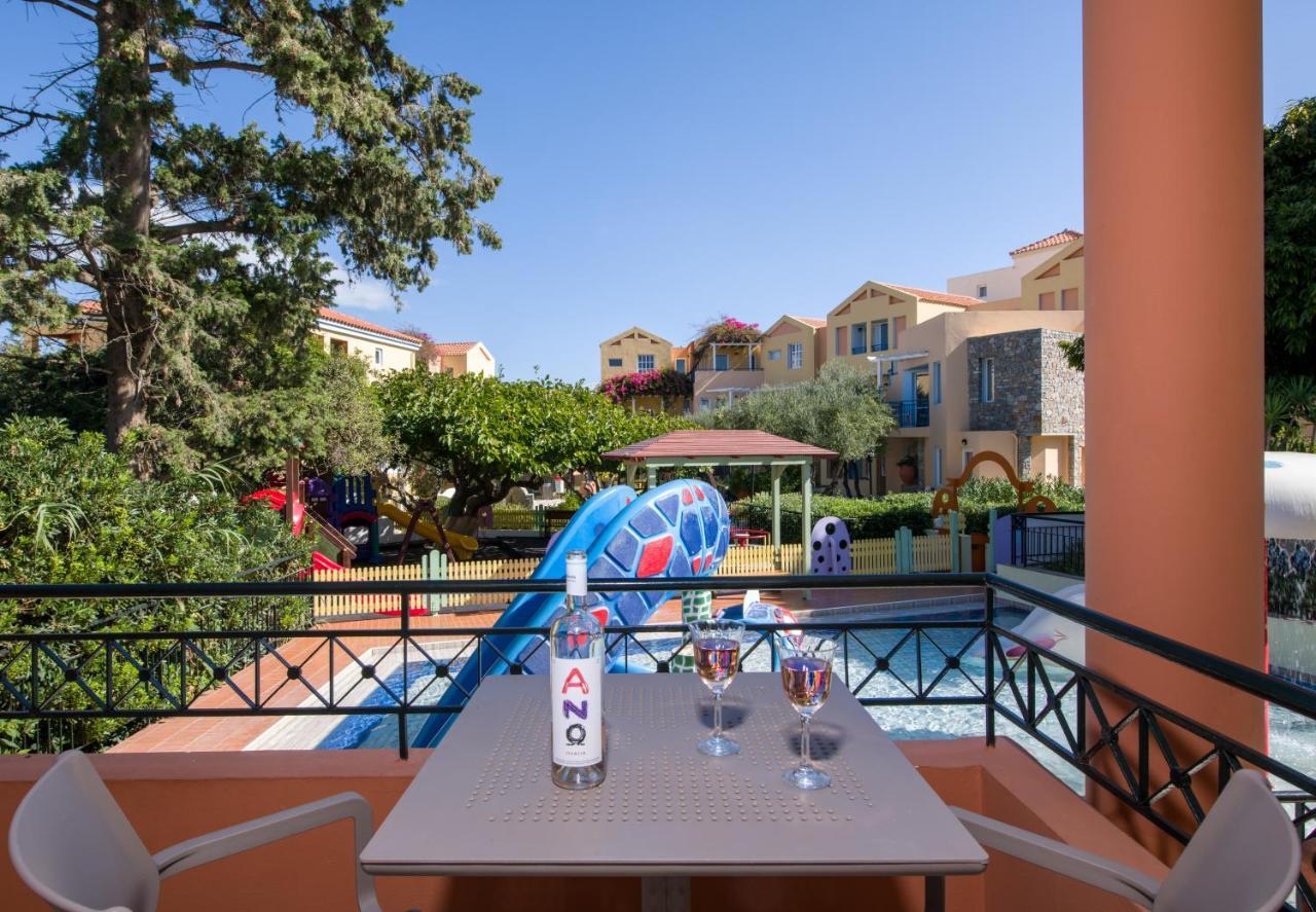 Stefan Village Hotel Agia Marina  Bagian luar foto