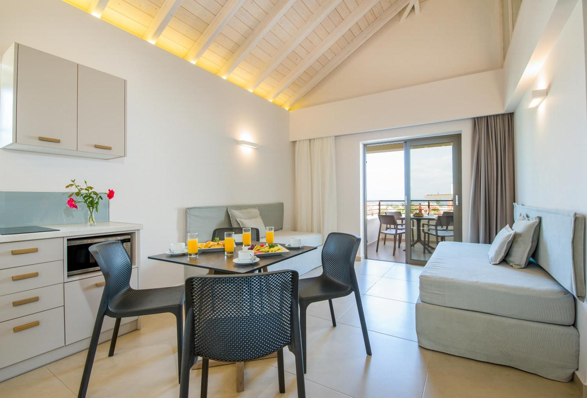 Stefan Village Hotel Agia Marina  Bagian luar foto