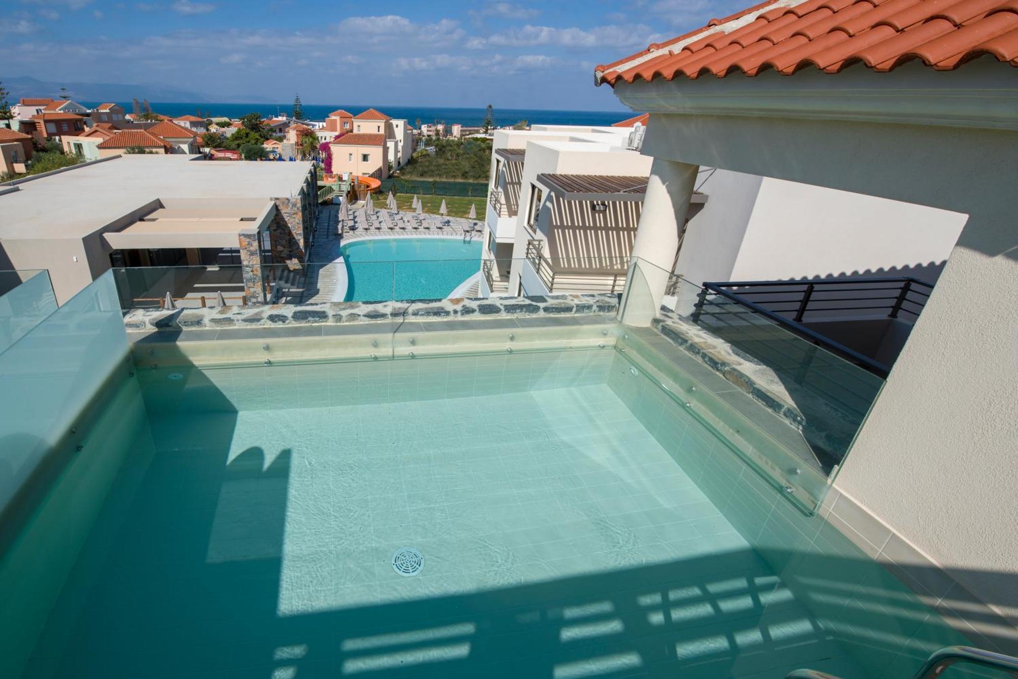 Stefan Village Hotel Agia Marina  Bagian luar foto