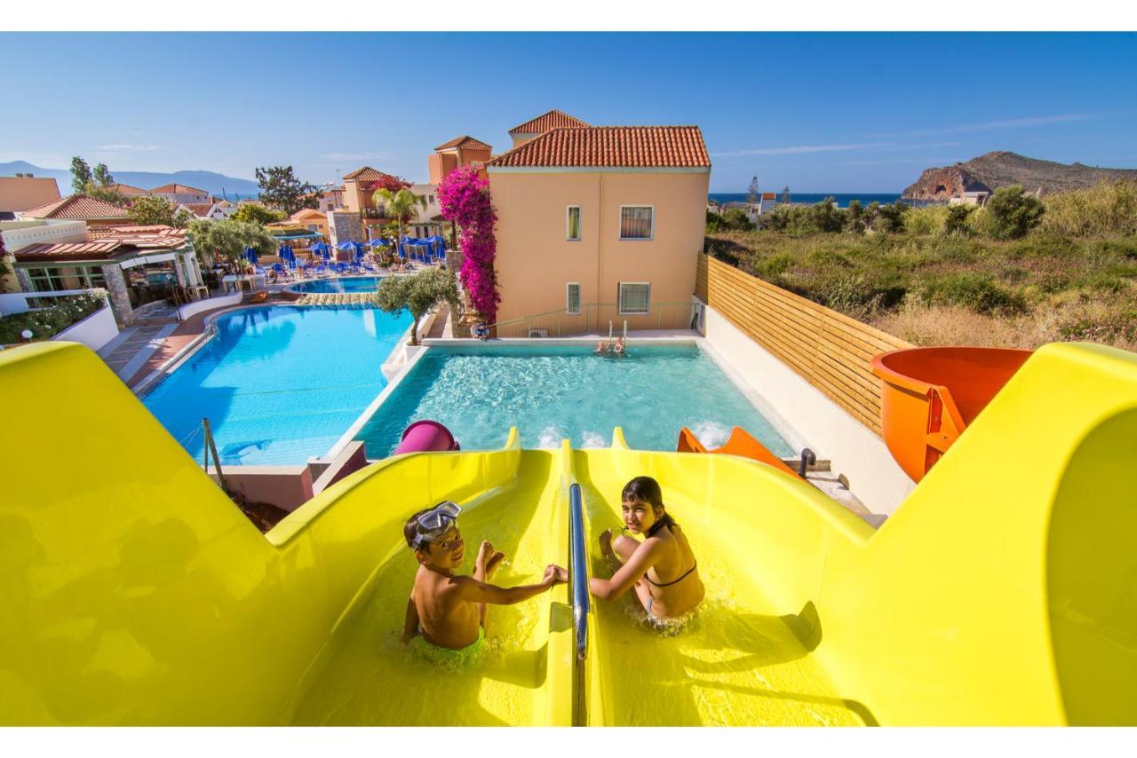 Stefan Village Hotel Agia Marina  Bagian luar foto