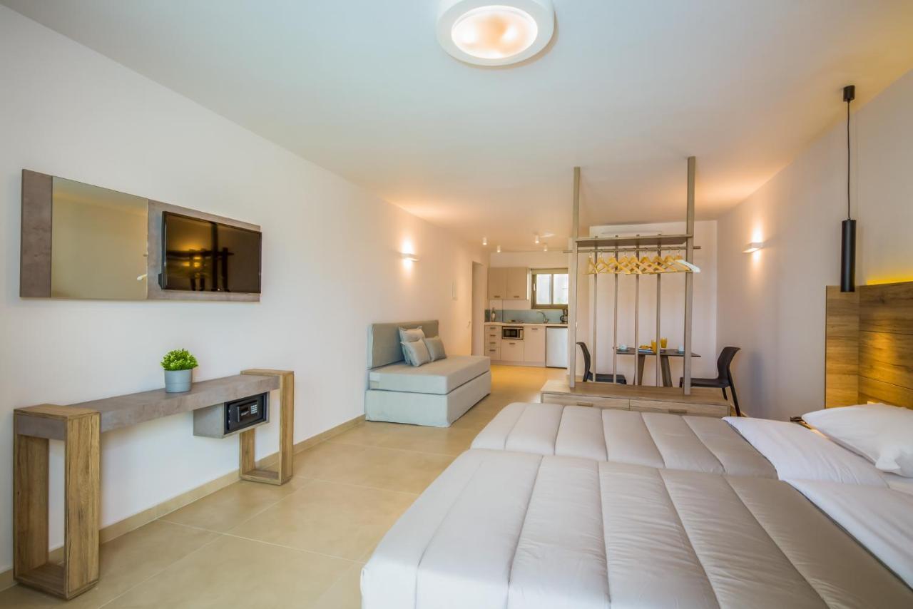 Stefan Village Hotel Agia Marina  Bagian luar foto