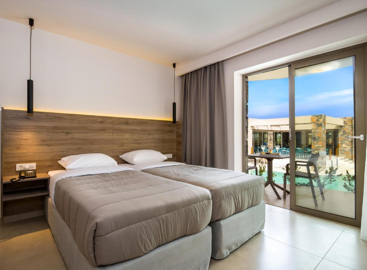 Stefan Village Hotel Agia Marina  Bagian luar foto